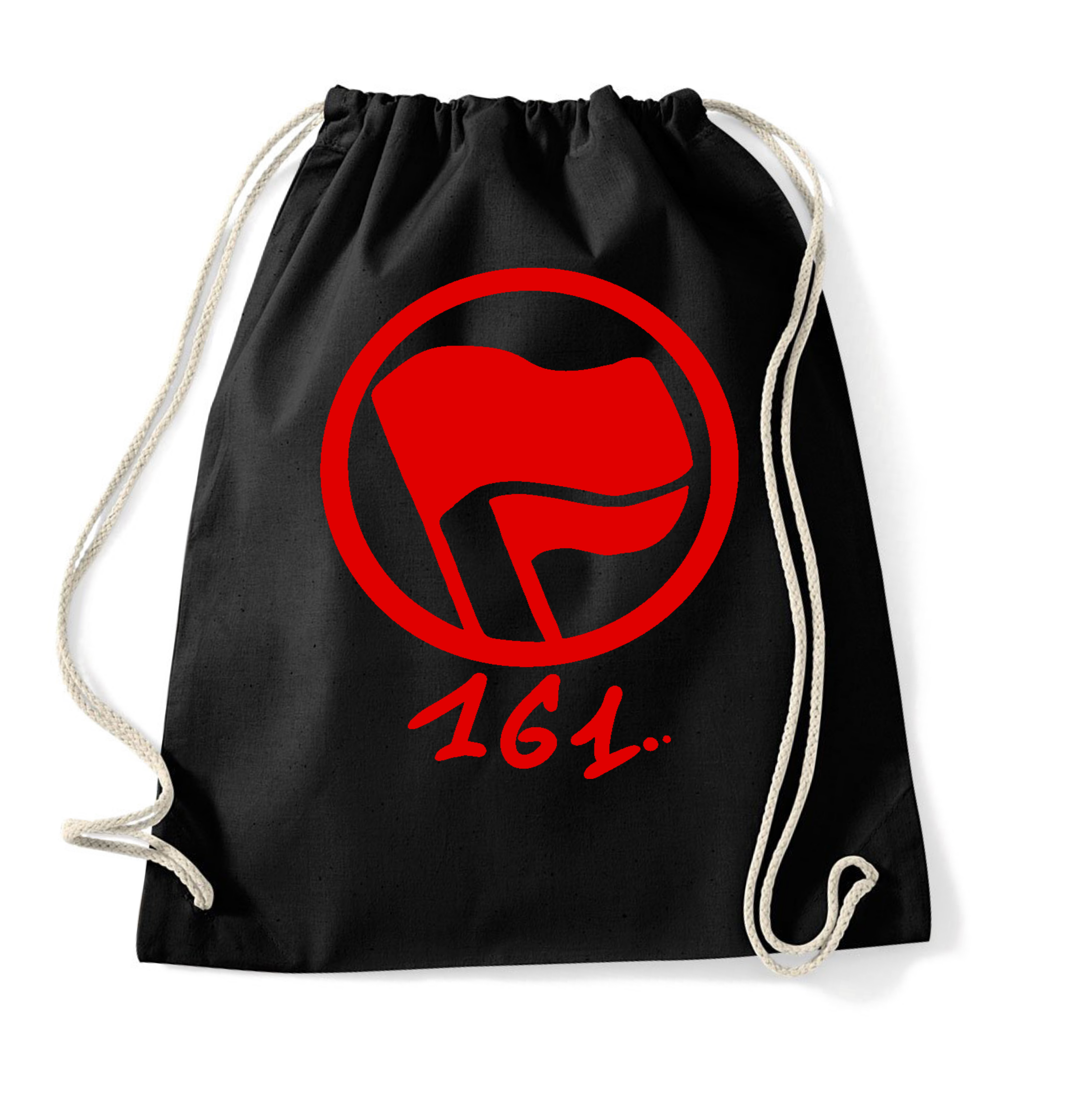 Antifa Flagge 161 groß | Turnbeutel