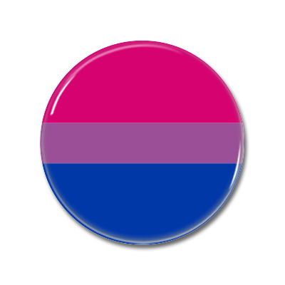 Bi Flag | Button