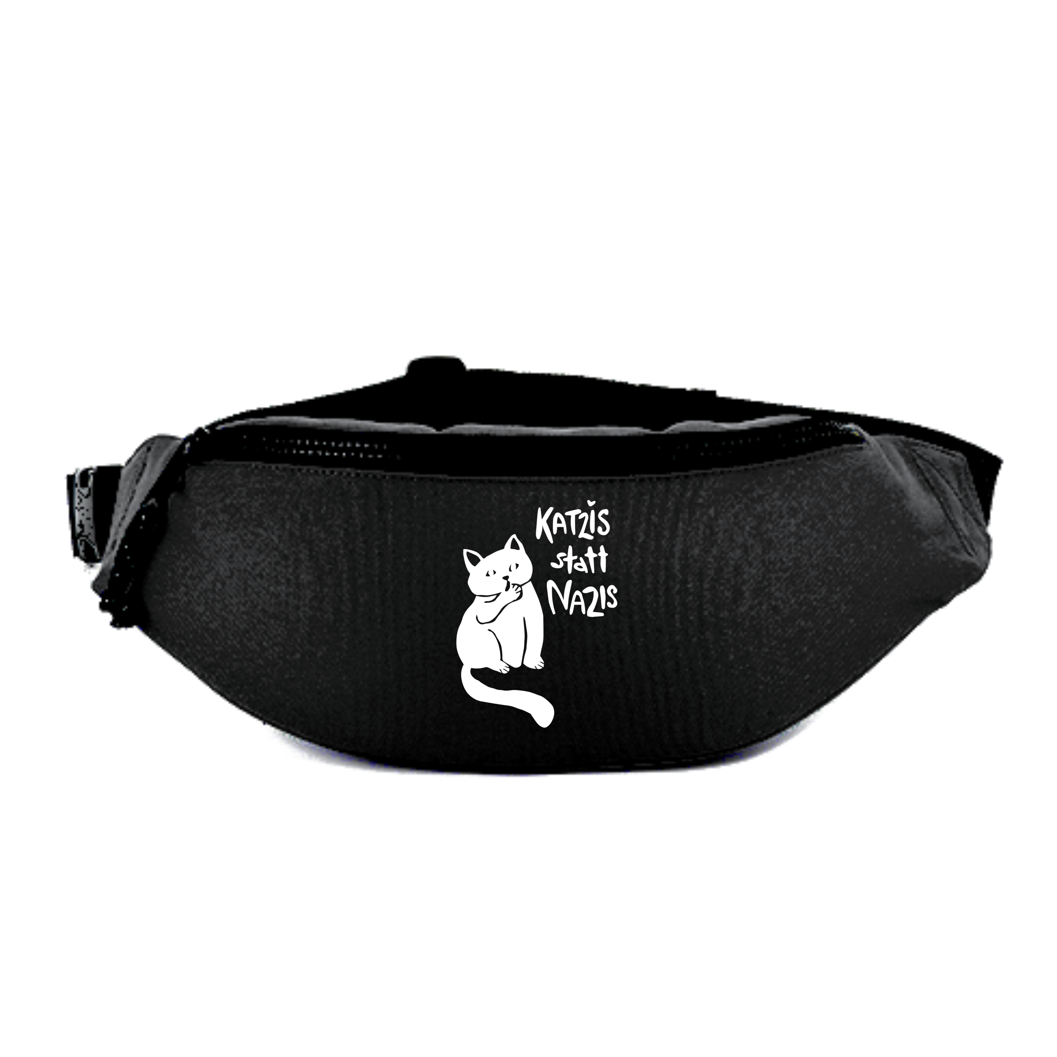 Katzis statt Nazis | Bauchtasche